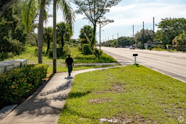 Westgate Avenue runs through the heart of West Gate Estates in West Palm Beach.