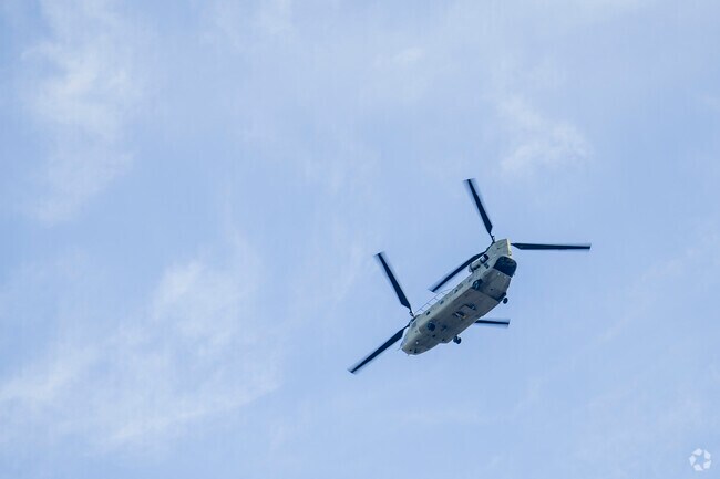 Military training from Joint Base Lewis-McChord is quite noticeable in Dupont Washington.