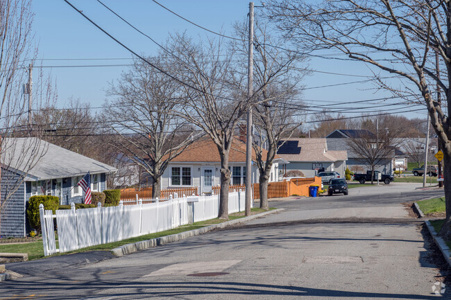The Sandy Beach neighborhood is known for quiet residential streets an modest houses.