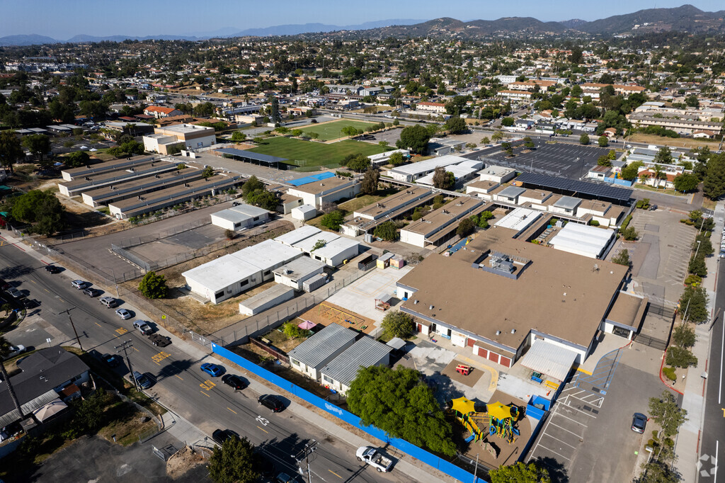 The entire campus at Vista Academy Of Visual And Performing Arts in Vista.