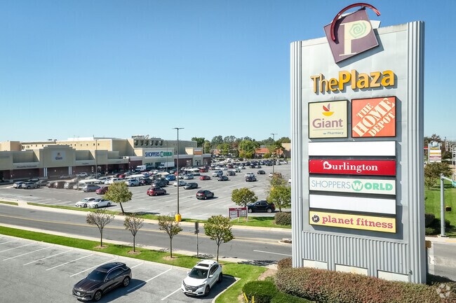 Reisterstown Road Plaza, West Arlington’s bustling emporium, offers a wide variety of goods.