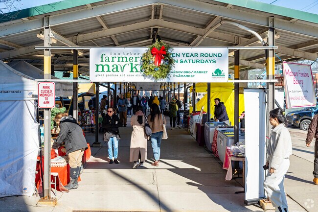 For over 100 years, the Ann Arbor Farmers Market has drawn hoards of people to Kerrytown.