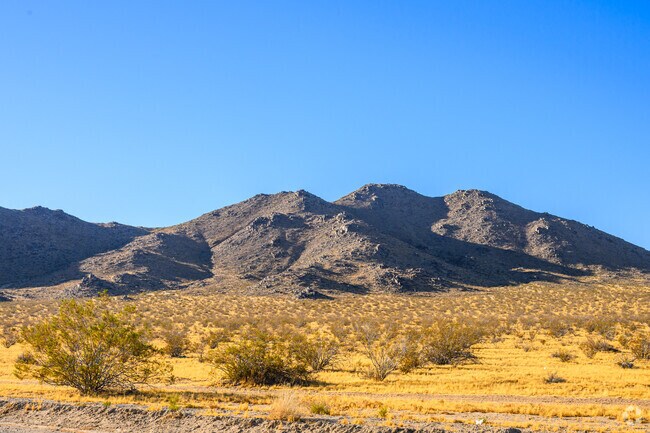 Apple Valley has incredible desert views with rocky hills and mountains.