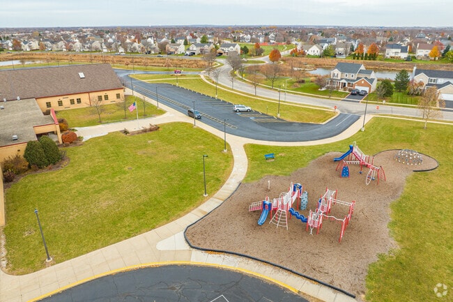Your kids will never want to leave the playground at Freedome Elementary School.