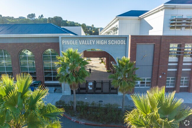 Pinole Valley High School serves the Hilltop/Montalvin neighborhood students.