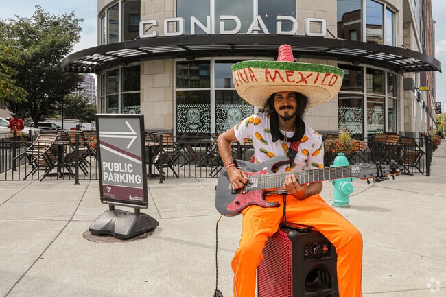 Local residents showcase a vibrant community spirit.