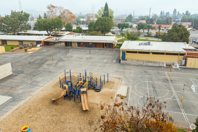 Arma J Shull Elementary School has a playground that students love.