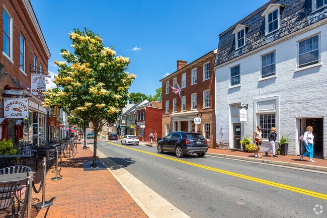 Downtown Leesburg is full of life community a place to call home.