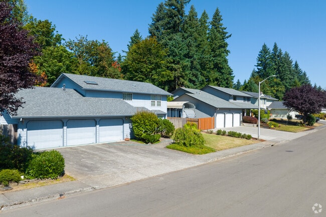Mixed-style homes with large yards can be found in Northeast Hazel Dell.