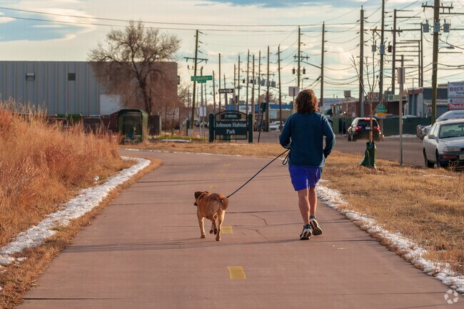 Baker has great access to the Platte River Trail.