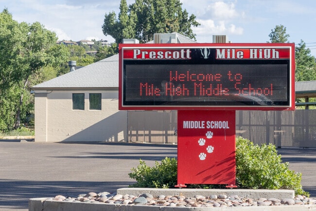 Prescott Mile High Middle School is located on Granite Street.