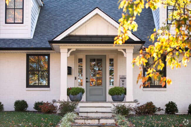 Older homes in Hollywood have been renovated to match today's design styles.