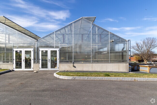 Green house at Bristol County Agricultural High School