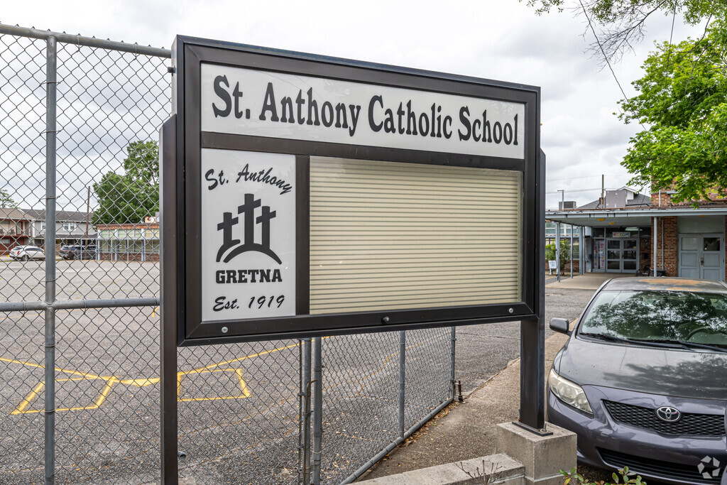 St. Anthony School serves children in Pre-K through 7th grade.