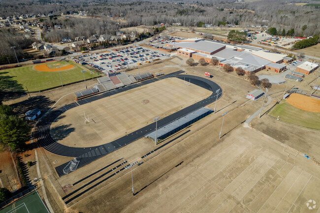 Back of Blue Ridge High School