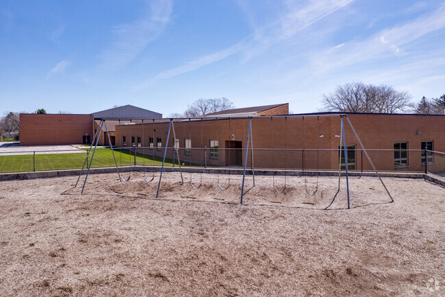 John Wood Elementary School
Public Pre-K & Elementary School swings.