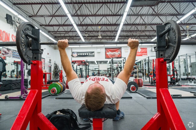 Gym member's pushing their abilities to their limit in Norwood.