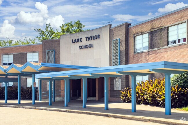 Older students of Campostella can expect to attend Lake Taylor High School.