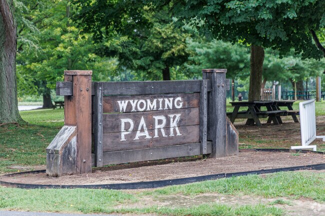 Wyoming Park is a quaint and quiet space to play.