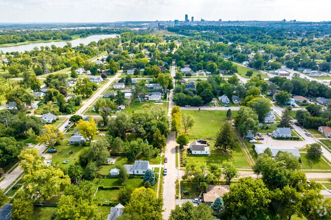 Sherman sits north of downtown Omaha with historic homes and local charm.