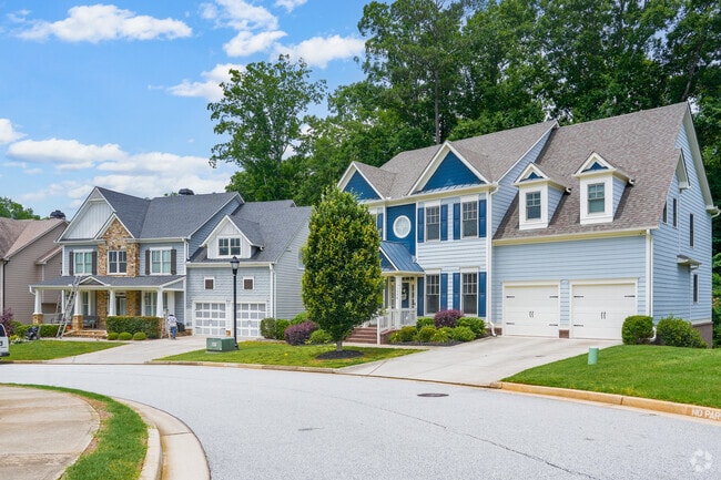 Smyrna homes vibrantly color neighborhoods in varying shades and styles.