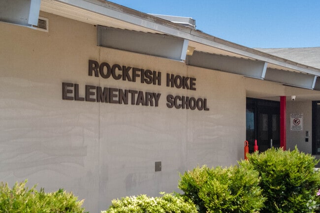 Rockfish Hoke Elementary School has a strong connection with the community in Rockfish.
