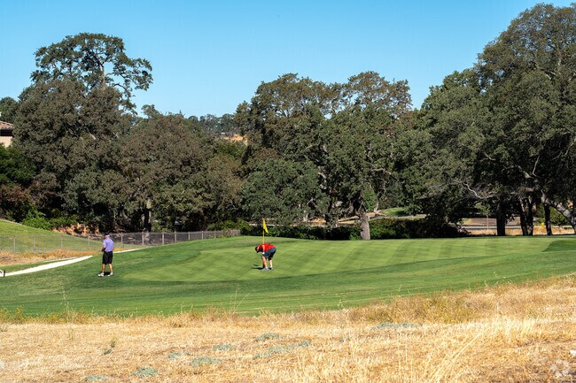 Members enjoy the peace and tranquility of the Verdera Village Golf Course.