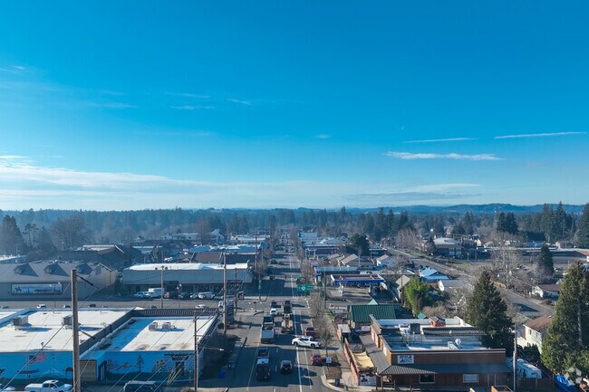 Route 26 leads to the nearby communities of Eagle Creek, Estacada and others.