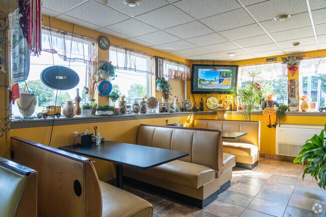 Pasquales Pizza in West Fallowfield Township has a colorful and vibrant interior, making it a local favorite.