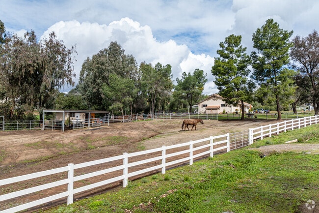 Unique to Jamul are properties that are zoned with attached equestrian facilities.
