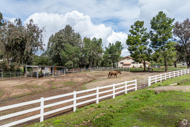 Unique to Jamul are properties that are zoned with attached equestrian facilities.