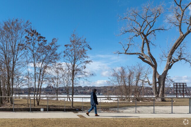The Pete and Toshi Seeger Riverfront Park in Beacon is great for year round walks or to enjoy a close up view of The Hudson River.