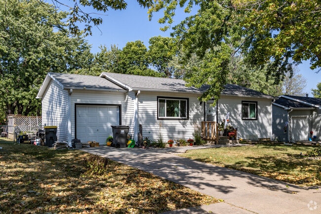 Many homes in the West A neighborhood have a one car garage.