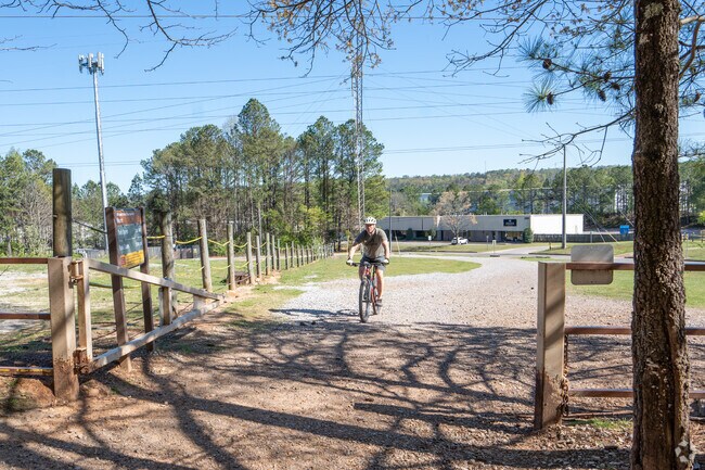 Take a bike ride at Red Mountain Park near Jones Valley.