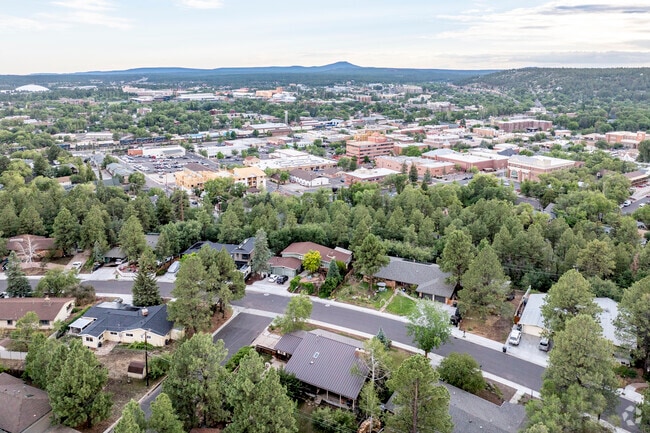Residents of Cherry Hill can walk to downtown Flagstaff in a few minutes.