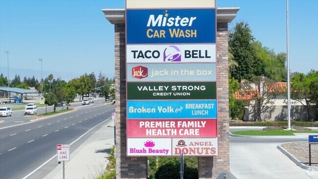 Mustang Shopping Area is a locals favorite with several food choices and more.