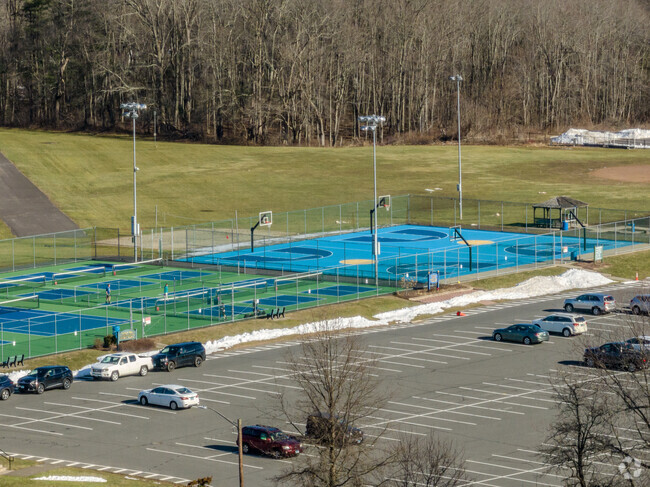 Suffield Middle School in Suffield, Connecticut.