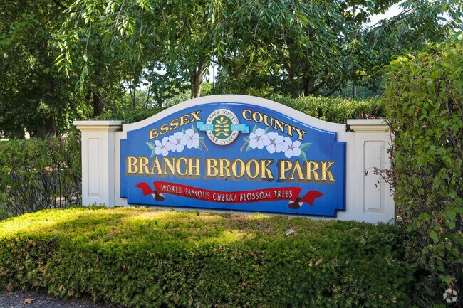 Branch Brook Park is close to Belleville in downtown Newark.
