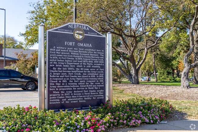 Fort Omaha is near Monmouth Park.