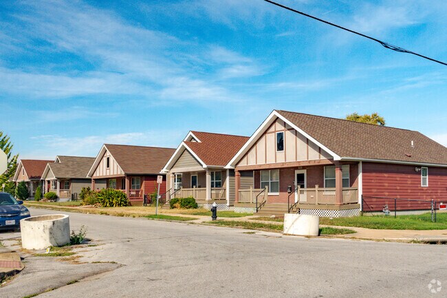 Craftsman-style homes are common in the Jeff-Vander-Lou neighborhood of St. Louis.