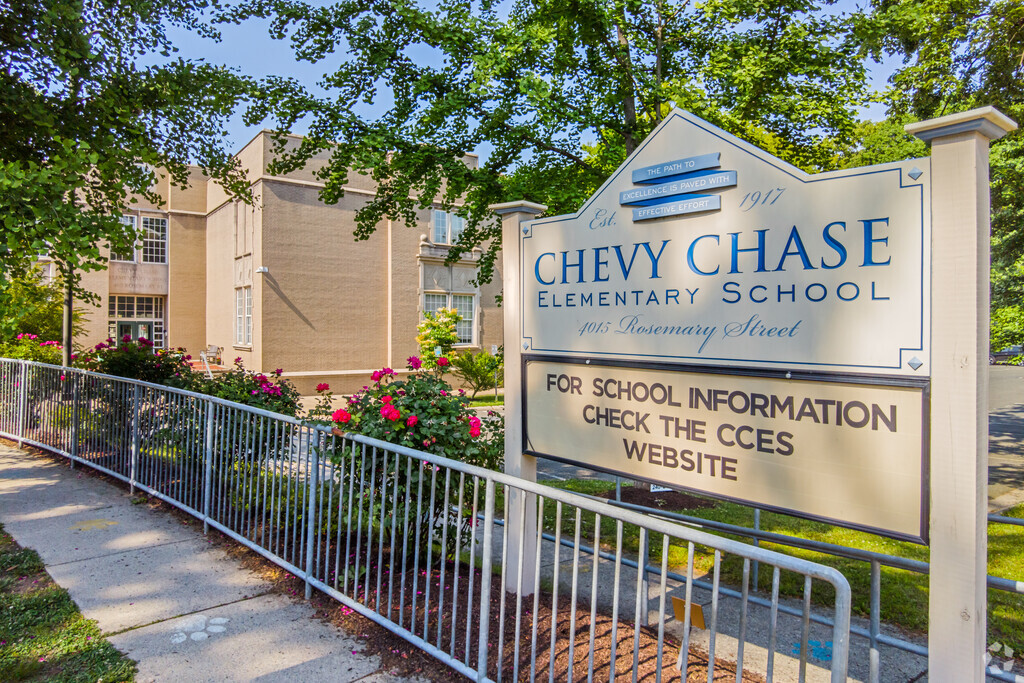 Chevy Chase Elementary School, located in the Chevy Chase Village neighborhood.