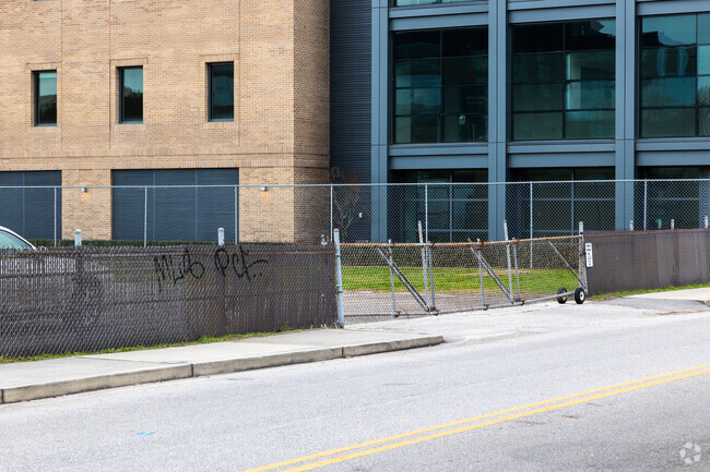 Harvest Time International Academy in Charleston has a gate entrance.