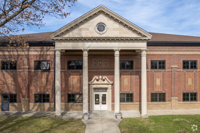 Bond Hill Academy is known for its magnet program aimed in French fluency and its focus STEM.