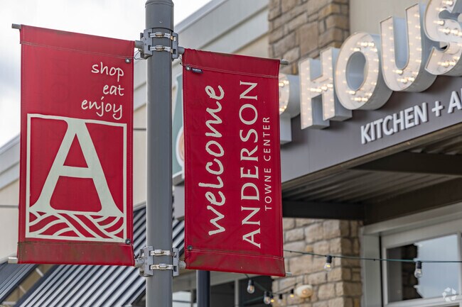 Shop, eat, and enjoy the vast retail and food options at Anderson Towne Center in Fruit Hill