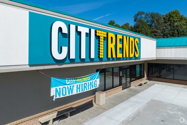 North of Crown Point you'll find several shopping options, including a Citi Trends.