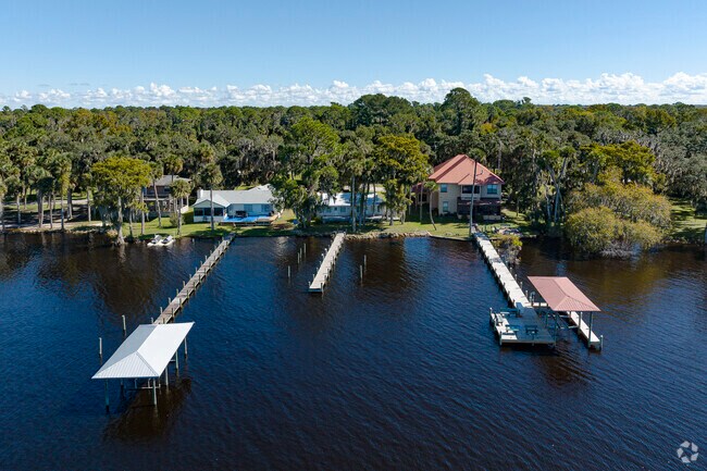 Enjoy the Florida lifestyle on Lake George in Seville, Florida.