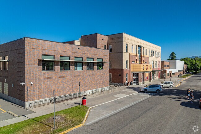 Athletics at Hellgate High School in Missoula promote teamwork and school spirit.