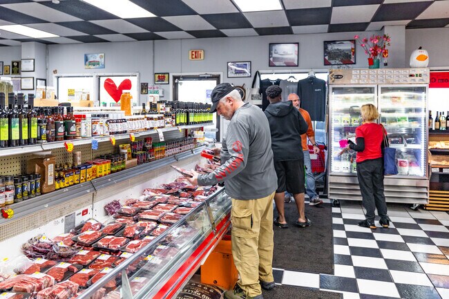 Pick up something mouthwatering for dinner at Costello's Butcher and Deli in Myrtle Grove.