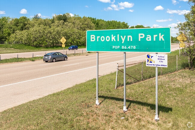 Palmer Lake is located 15 miles north of Minneapolis in Brooklyn Park, Minnesota.