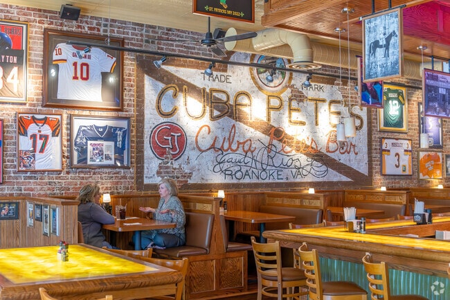 Macado's in Downtown Kingsport is known for its quirky interior, adorned with cartoon art, antiques, and pop culture memorabilia.